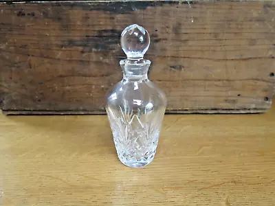 Buy Vintage Royal Doulton Cut Crystal Glass Perfume Bottle / Decanter With Stopper • 4.95£
