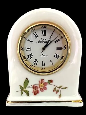 Buy Aynsley Little Switzerland Fine Bone China Clock Quartz Movement D1AUC • 72.10£
