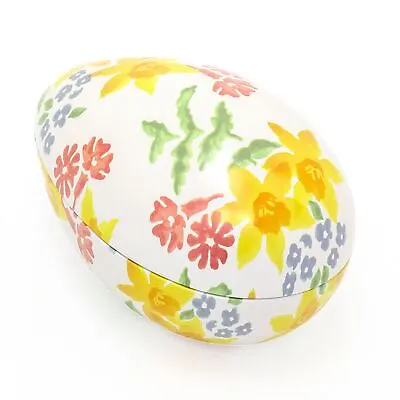 Buy Emma Bridgewater - Wild Daffodil Egg-Shaped Tin | Large Tin Egg - Easter Gifts • 14.99£