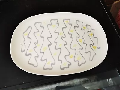 Buy Poole Pottery Ripple Platter Signed By A B Read Mid Century Platter 31 X 22.5cms • 28.99£