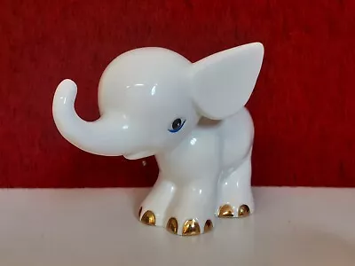 Buy Beswick Little Likeables “On Top Of The World” Elephant Bone China White Vintage • 24.99£
