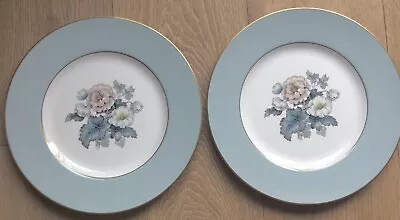 Buy 2 Lovely Royal Worcester “Woodland” Approx 10” Dinner Plates Great Condition • 3.85£