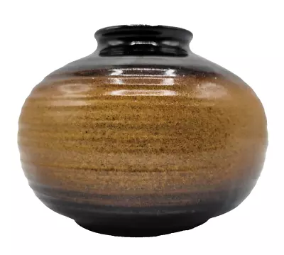 Buy Vintage Signed Studio Art Pottery Handmade Bud Vase Home Shelf Decor MCM • 19.25£
