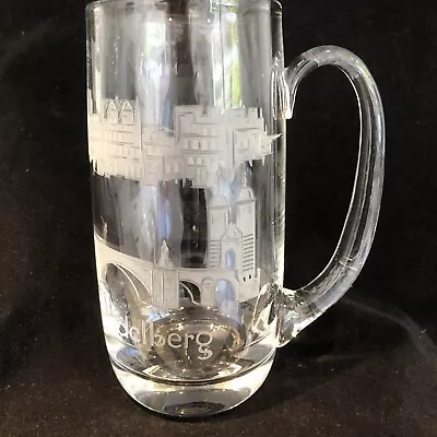 Buy Rosenthal Beautifully Engraved Tankard Heidelberg Crystal 800ml  Beer Glass • 24£