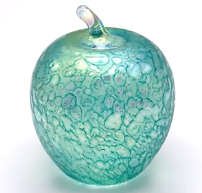 Buy John Ditchfield Glasform Small  2” Art Glass Iridescent  Small Glass Apple • 35£