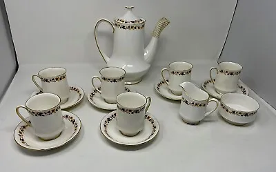 Buy Royal Kent Golden Glory Coffee Set, Coffee Pot , Cups , Saucers,jug & Sugar Bowl • 20£