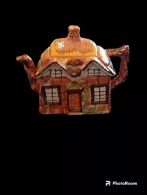 Buy Price Kensington Pottery House Teapot England Vintage Cottage Ware 9”L 6”H • 20.82£