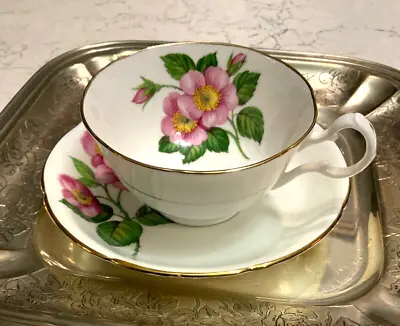 Buy Antique Royal Grafton Fine Bone China Made In England - TEA CUP AND SAUCER SET • 26.55£