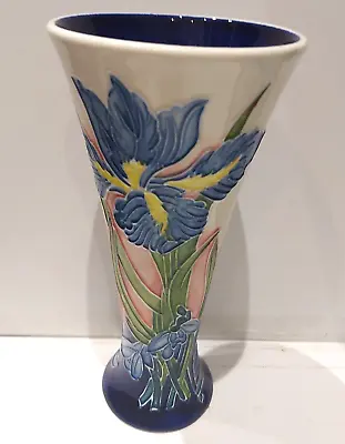 Buy Old Tupton Ware Iris Floral Vase 1298 Height 8 Inches • 18.95£