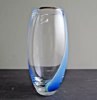 Buy Vintage Caithness Glass Vase  8 /20 Cm • 14£