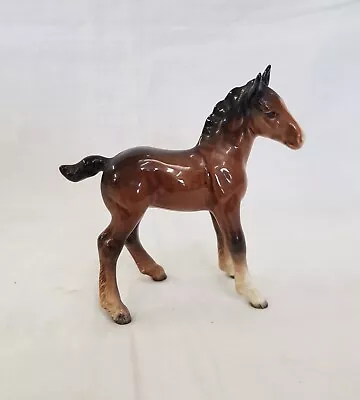 Buy Beswick Small Ceramic Brown Foal Figurine • 12.99£