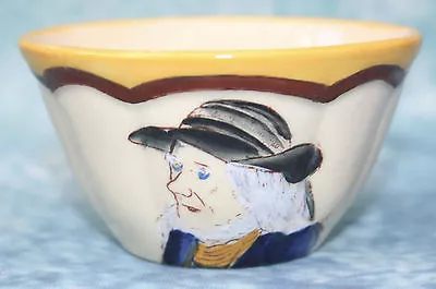 Buy FRENCH FAIENCE LONGCHAMP Pottery Sugar Bowl Breiz Cozic Gourin France Quimper • 14.95£