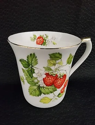 Buy Coffee Tea Cup Mug ~ QUEEN'S Rosina Fine Bone China Virginia Strawberry  • 12.28£