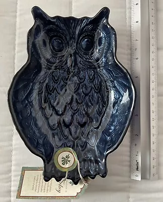 Buy Blue Pottery Owl Dish • 4.39£
