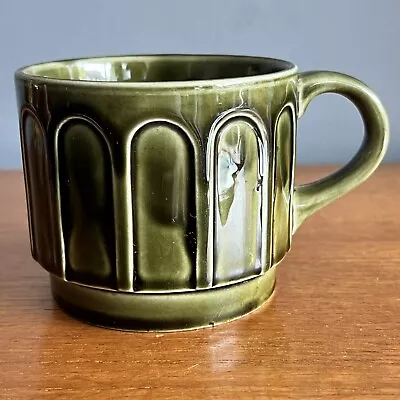 Buy  Vintage Green Pottery Sadler Mug Large Cup • 6£