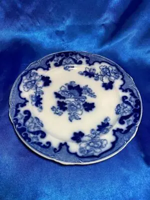 Buy Antique Flow Blue Luncheon Plate Cauldon Pattern Candia Pottery England 8.75  • 28.72£