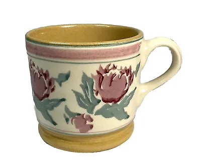 Buy Nicholas Mosse Handmade Irish Pottery Rare Pink Peony Pattern 3”H Mug Cup MINT • 37.84£