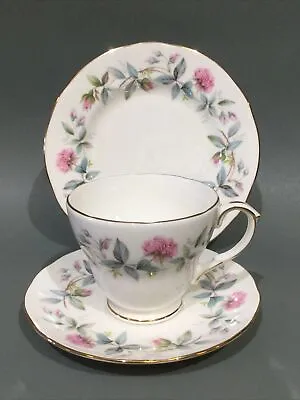 Buy Duchess Bone China “ Bramble Rose “  Tea Cup, Saucer & Plate Trio • 7.95£