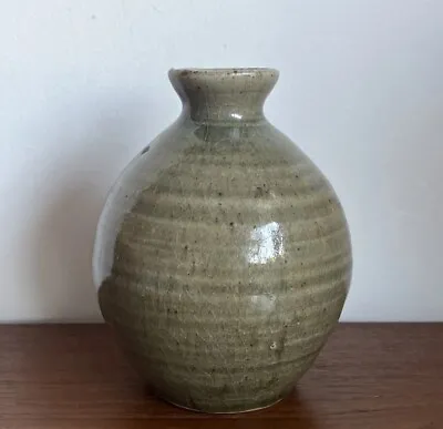 Buy Vintage Michael Leach Yelland Studio Pottery Stoneware Glazed Vase H • 22£