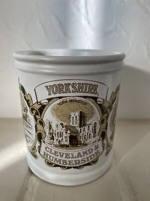 Buy Vintage Denby Stoneware Regional Mug, Yorkshire,Cleveland & Humberside • 3.99£
