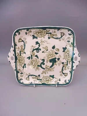 Buy Masons Ironstone Chartreuse Square Serving Plate • 20£