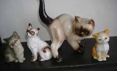 Buy Cats Selection, One Is A  Royal Doulton, All Are In Excellent Condition • 5£
