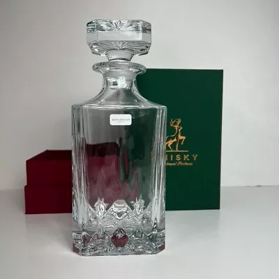 Buy Royal Doulton Decanter Crystal Glass Collectors Edition Christmas Gift RRP £129 • 30£