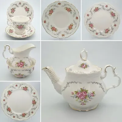 Buy Royal Albert Tranquillity Bone China Choose Your Own Teapot Trios Plates Bowls • 16.95£