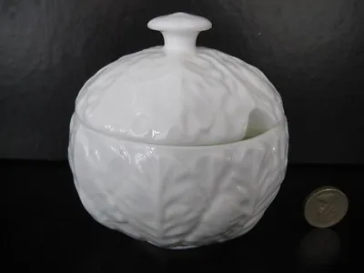 Buy Wedgwood Countryware Preserve Jam Sugar Pot White English Bone China Coalport • 24.99£