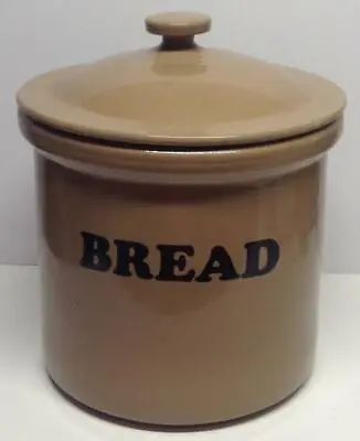 Buy Vintage Bread Bin Crock Pearson’s Of Chesterfield Stoneware Crock Bread Box • 37.90£