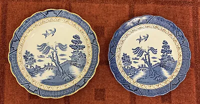 Buy 2 Vintage Booths Real Old Willow Side Plates, 1 X 19cm, 1 X 17.5cm, A8025 • 5£