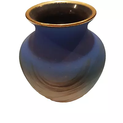 Buy Vintage Australian Pottery Vase Studio Signed Art Gilt • 25.28£