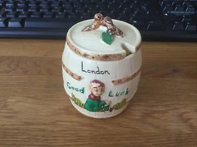 Buy Early Vintage Collectable Manor Ware Preserve Pot From LONDON. With Liner. • 4.99£