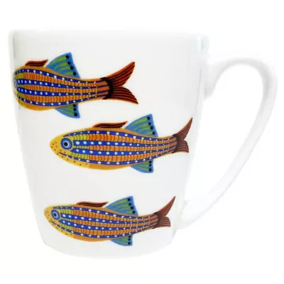 Buy Queens Yellow Striped Tetra Mug Paradise Fish Fine China 300ml Dishwasher Safe • 12.49£