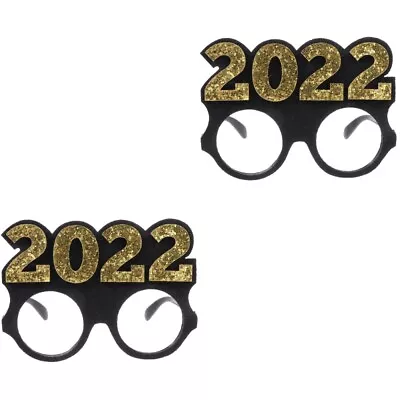 Buy 2 Pc New Years Eyeglass Number Glasses Favors 2022 Digital Year's Eve • 9.79£