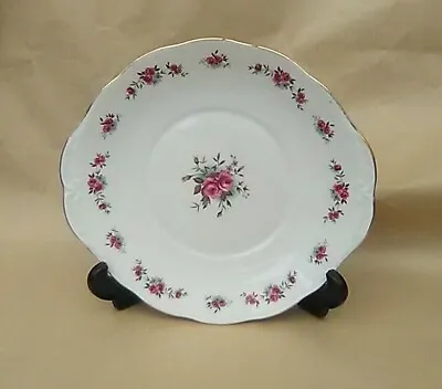Buy Vintage Queen Anne Cake Plate - Rose Pattern • 7.99£