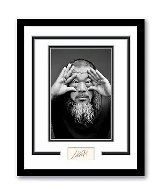 Buy Ai Weiwei Autographed Signed 11x14 Framed Photo Chinese Artist Activist ACOA • 141.74£