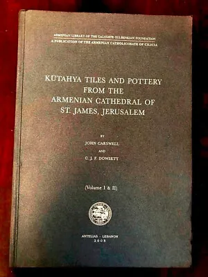 Buy KUTAHYA Tiles & Pottery- Armenian Cathedral Jerusalem- Kutahia ԿՈԻՏԻՆԱ Քյութահյա • 228.37£