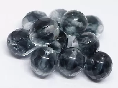 Buy Genuine Czech Glass Fire Polished Firepolished Glass Beads - 4, 6, 8, 10mm • 1.99£