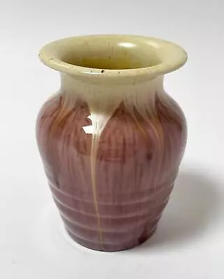 Buy Vintage Remued Australian Pottery Drip Glazed Vase # 19 Later Series • 36.45£