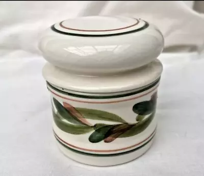 Buy Vintage Jersey Pottery Mustard Pot - Small Preserve/Jam Pot • 5£