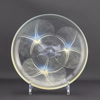 Buy Rene Lalique Opalescent Glass Volubilis Bowl • 550£