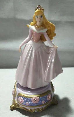 Buy Disney Aurora Sleeping Beauty Briar Rose Wind Up Musical Figurine • 24.50£
