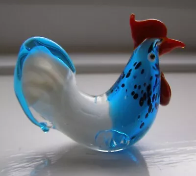 Buy Lovely Colourful Murano Glass Animal Chicken/cockerel/rooster • 4.99£