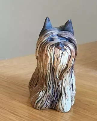 Buy Acorn Ceramics Studio Pottery Stoneware Spaghetti Dog Yorkie Yorkshire Terrier • 6.49£