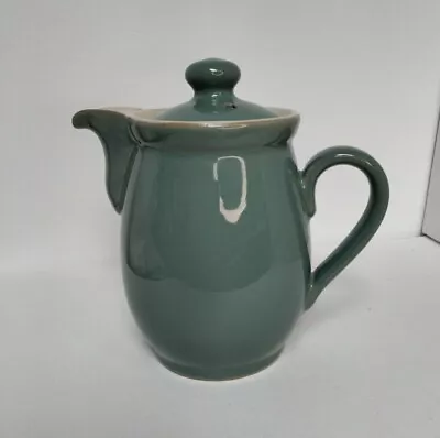 Buy Vintage Denby 1pt Coffee Pot Manor Green Tea Water Jug With Lid Stoneware VGC • 5£