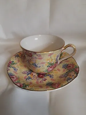 Buy Royal Winton Grimwades Wellbeck Antique Pattern Cup & Saucer • 4.99£