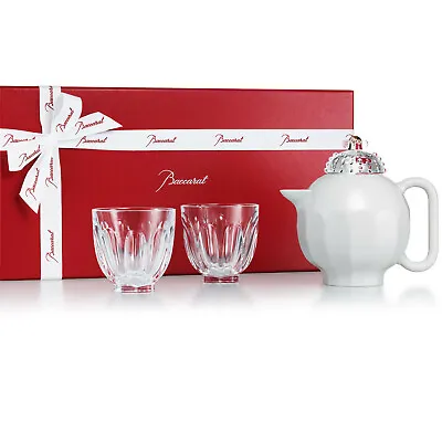 Buy Baccarat Crystal Faunacrystopolis Harcourt Tea Set #2814578 Brand Nib Save$ F/sh • 1,133.28£