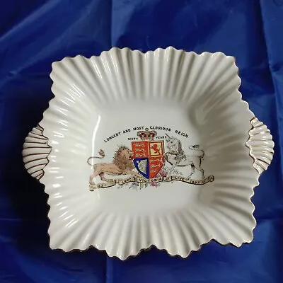 Buy Queen Victoria 60 Years Reign 1837-1897  Foley China Anniversary Dish. Rare. • 30£