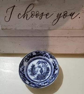 Buy Antique Blue And White Ironstone Bowl • 23.97£